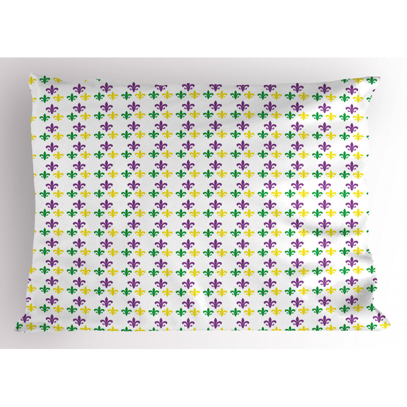 Fleur Polyester Sham Set, Queen