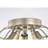 Myria 3-light 15.8'' Crystal Semi Flush Mount-1036357965