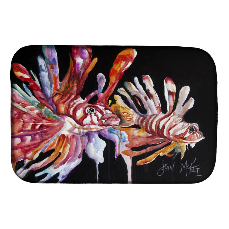 Tapis de séchage lionfish