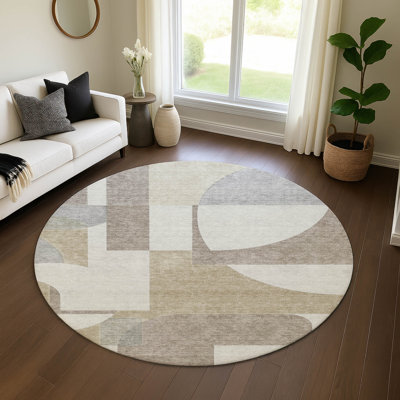 Tapis Mid-Century Premium lavable à la machine Mehara AMF1692