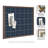 Framed Fabric Pinboard Navy Blue Plaid Printed Linen Bulletin Board-124843851-124843854-124843855