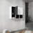 Bathroom Side Cabinet,3-Soft Close Doors,Float Mounting Design