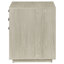 Autoportant, 3 tiroirs, classeur pour bureau personnel, finition gris délavé blanc, accoudoirs, design, esthétique contemporaine, base contemporaine, 4 tiroirs, fabrication
