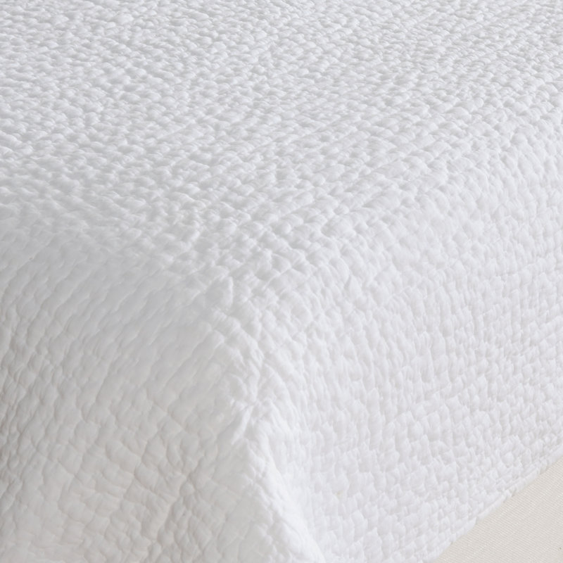 Danica 100% Cotton White King Quilt, King