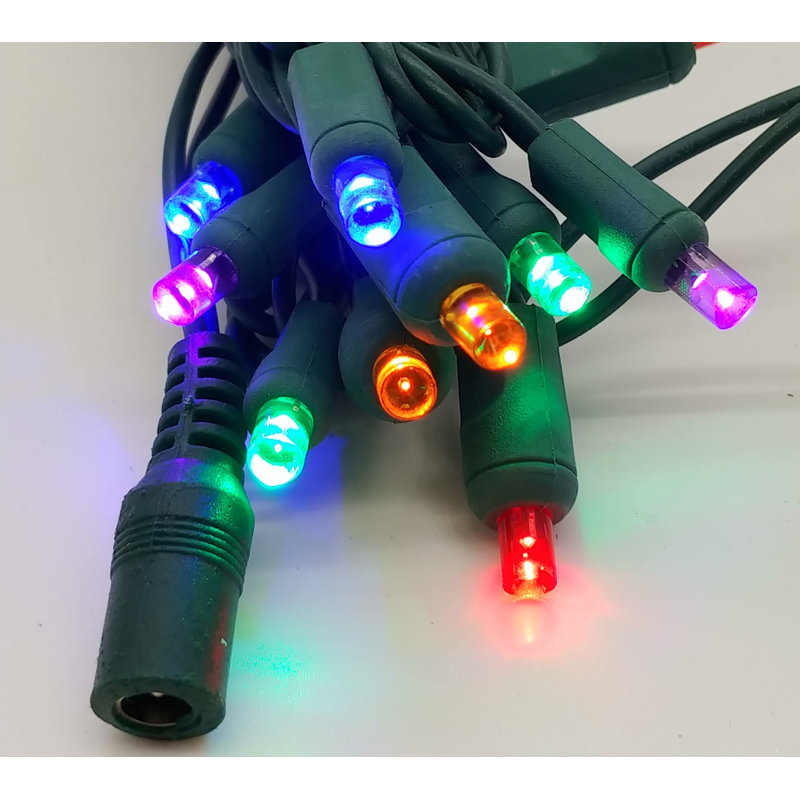 Guirlande lumineuse, Multicolore / blanc