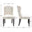 Jolynn Mid Century Tufted Solid Wood Parsons Chair, Upholstered Seat Dining Chair for Living Room-1251430579-1330510631
