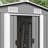 Garen Garden Shed Storage House for Tools Backyard Garage Patio Furniture Metal-90654236-111180991