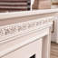 Beige Solid Wood Electric Fireplace-837330344