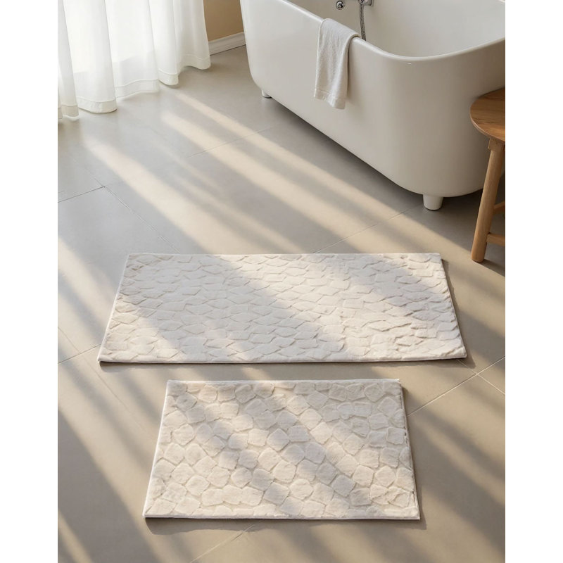 Ensemble de tapis de bain (2 pièces)