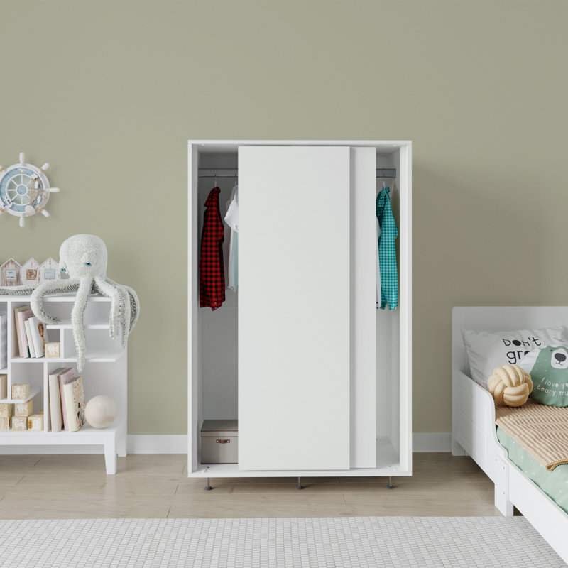 Engineered Wood Wardrobe, White