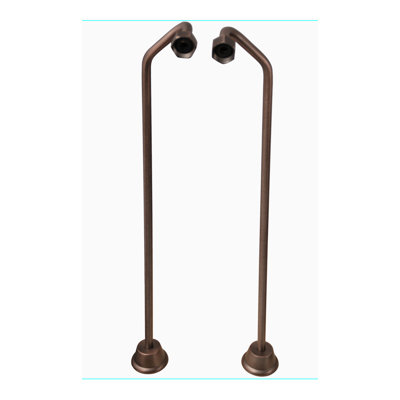 Fourniture de salle de bain double en laiton 3 "x 24"