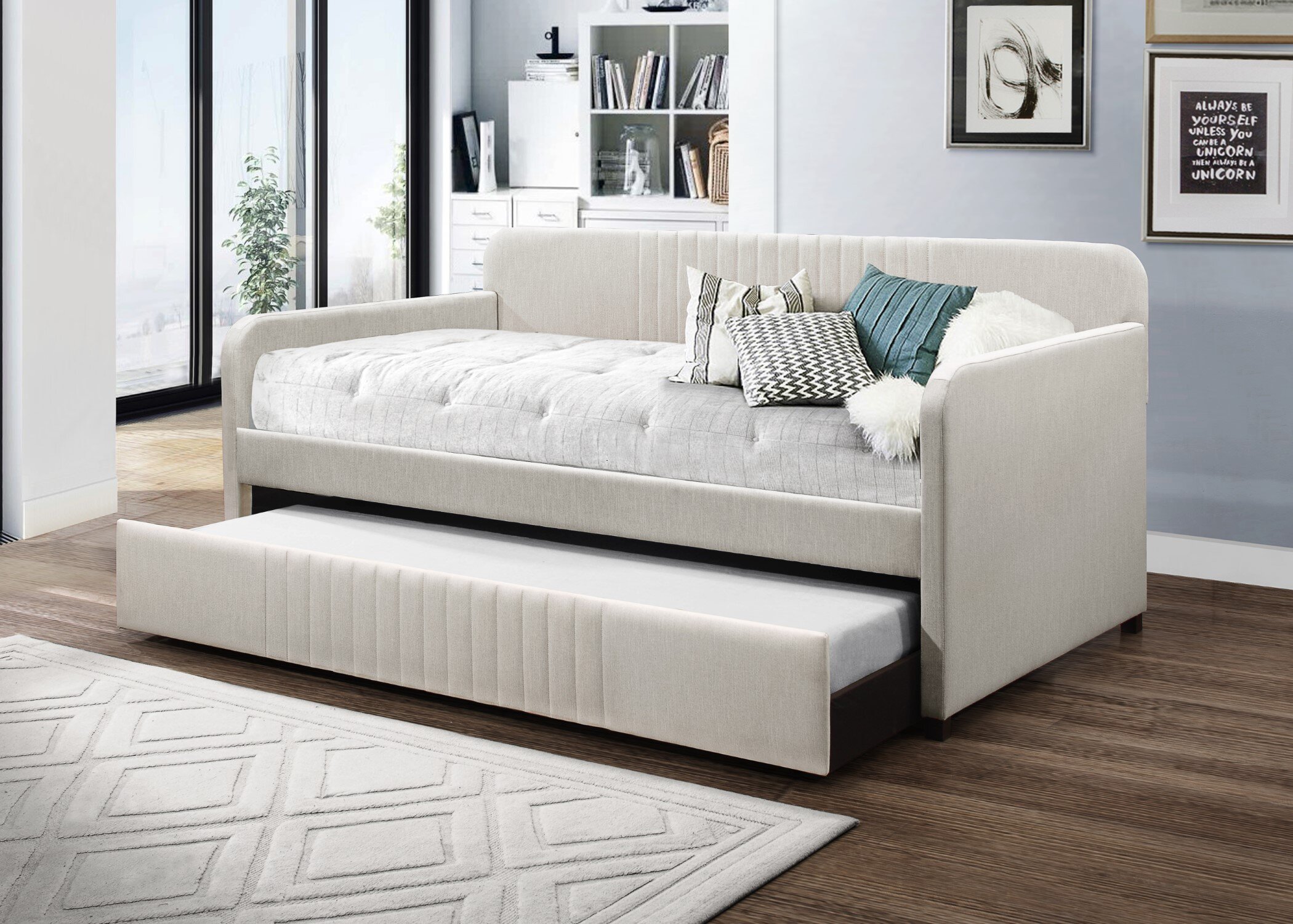 Latitude Run® Aaru Twin Daybed with Trundle & Reviews