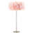 Mcclellan Modern and Chic Real Feather Floor Lamp with Base and Switch-1700145141