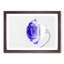 A Purple Tipped Rose - Framed Print-55450917-55450918