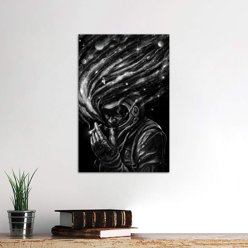 Space Joint - Wrapped Canvas Print, 66.04 cm H x 45.72 cm W x 3.175 cm D