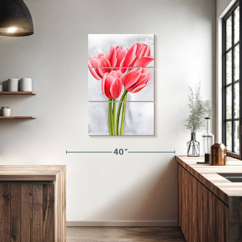 Harnek Tulip Tangle II, 38'' H x 24'' W