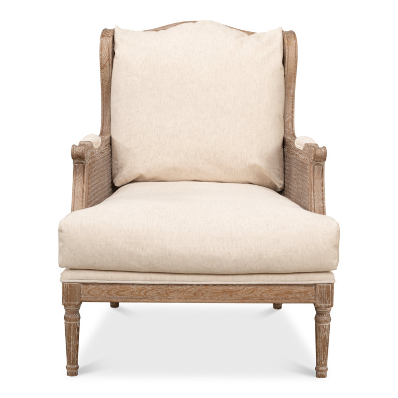 Fauteuil à oreilles l 29 po Ava