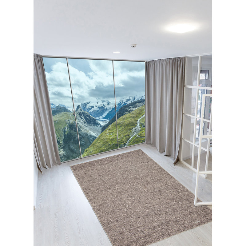 Tapis gris Sienna 5 pi 3 po x 7 pi 6 po