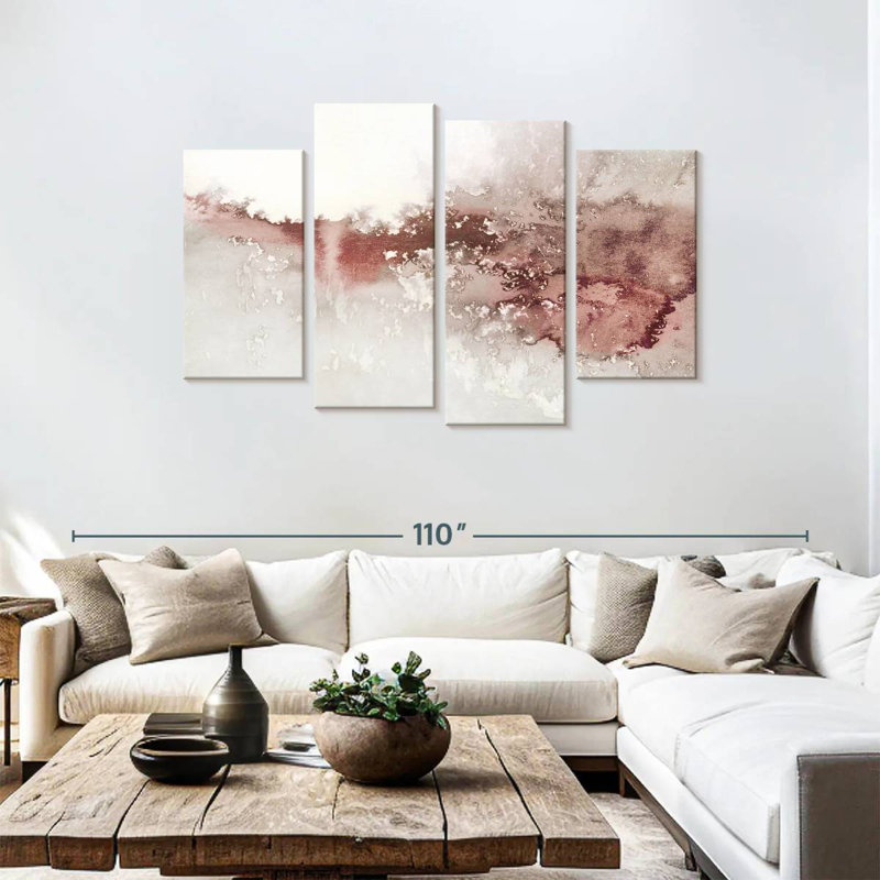 Avery Soft Waves I, 48" H x 75" W