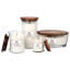White Tea & Jasmine Large Hourglass Scented Candle By Woodwick