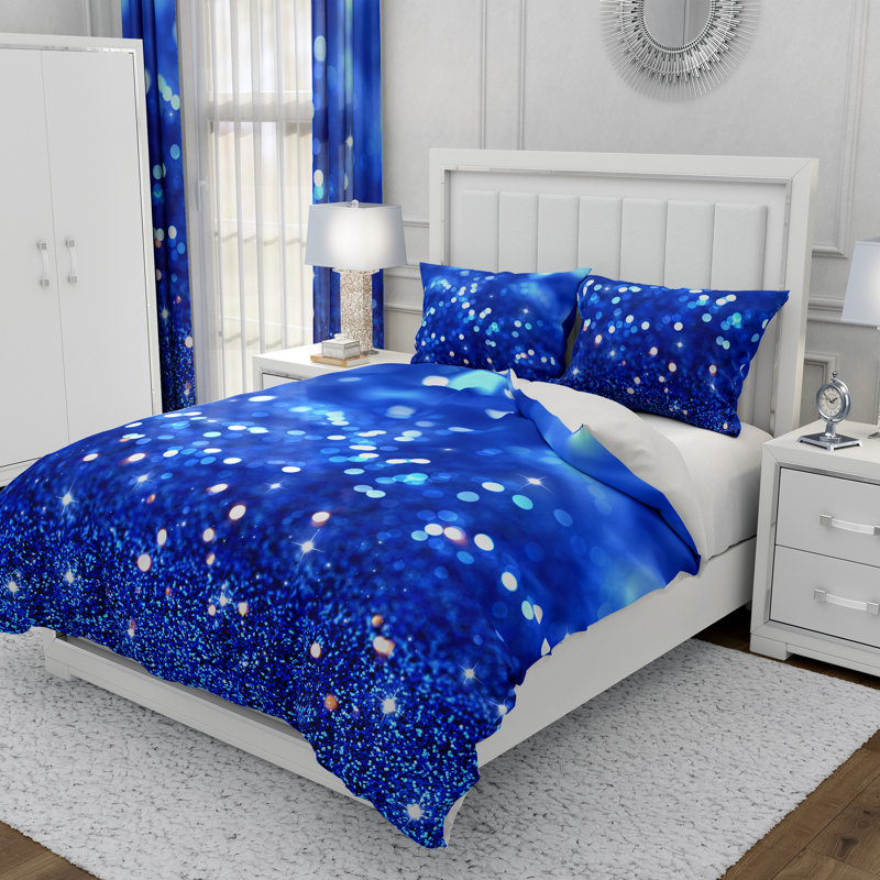 Abstract Duvet Cover, King Duvet Cover + 2 King Shams