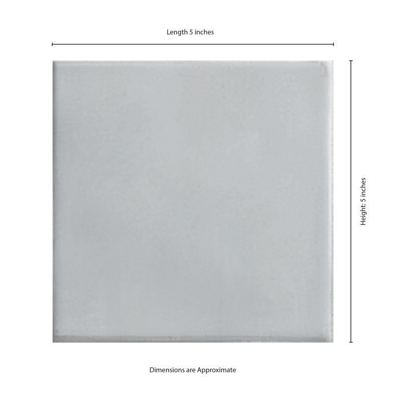 Renzo Glossy Ceramic Wall Tile, Sky