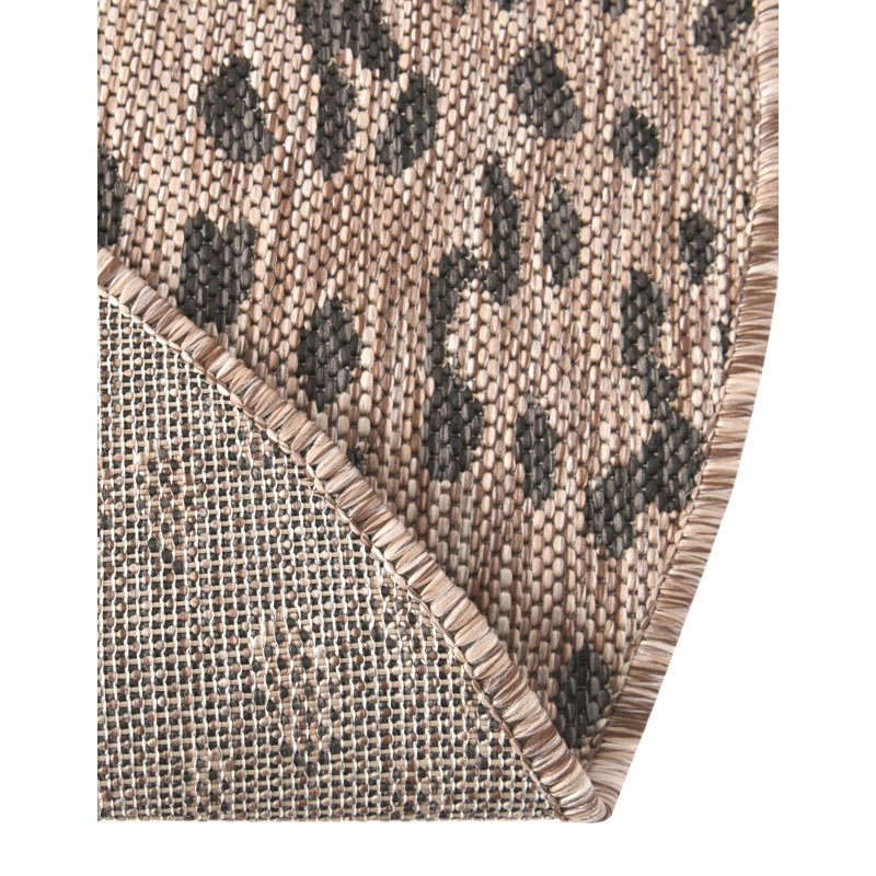 Tapis d'extérieur Ivery, Rond 7 pi 10 po