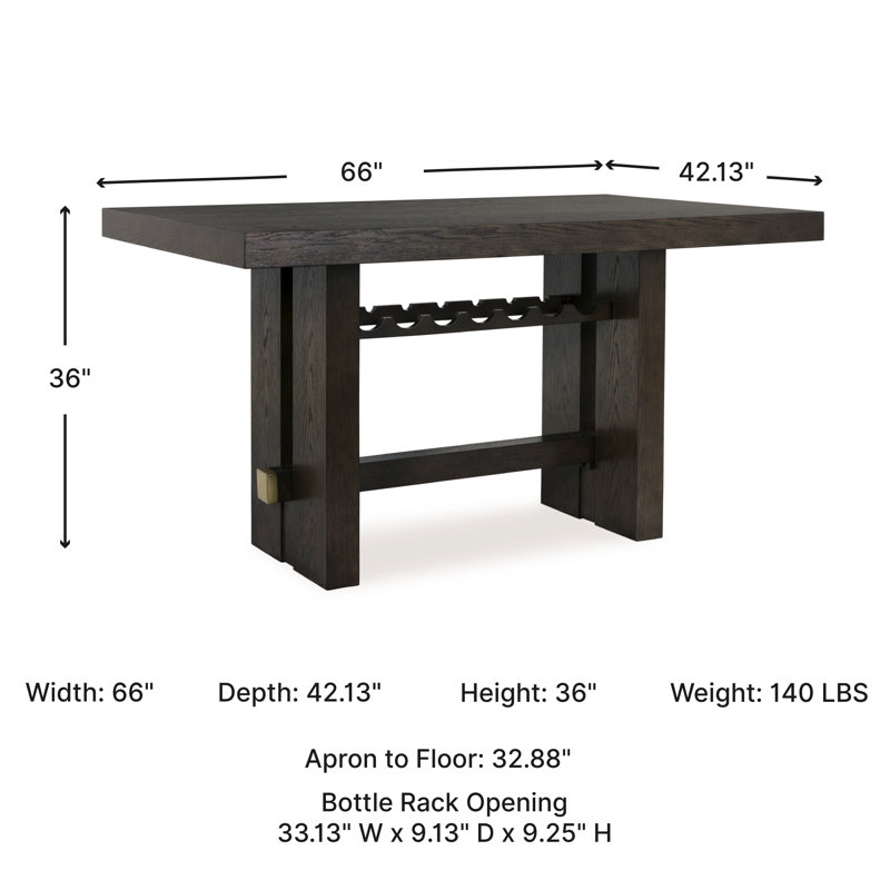 Cuzzocrea Counter Height Dining Table