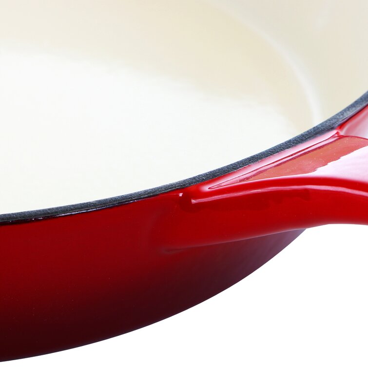 Crock-Pot Enamel Cast Iron Skillet