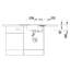 Lantos 93 x 51cm Inset Kitchen Sink