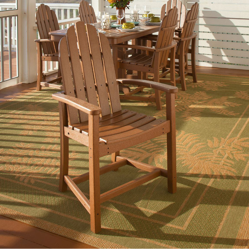 Chaise Adirondack POLYWOOD Classic, Teck