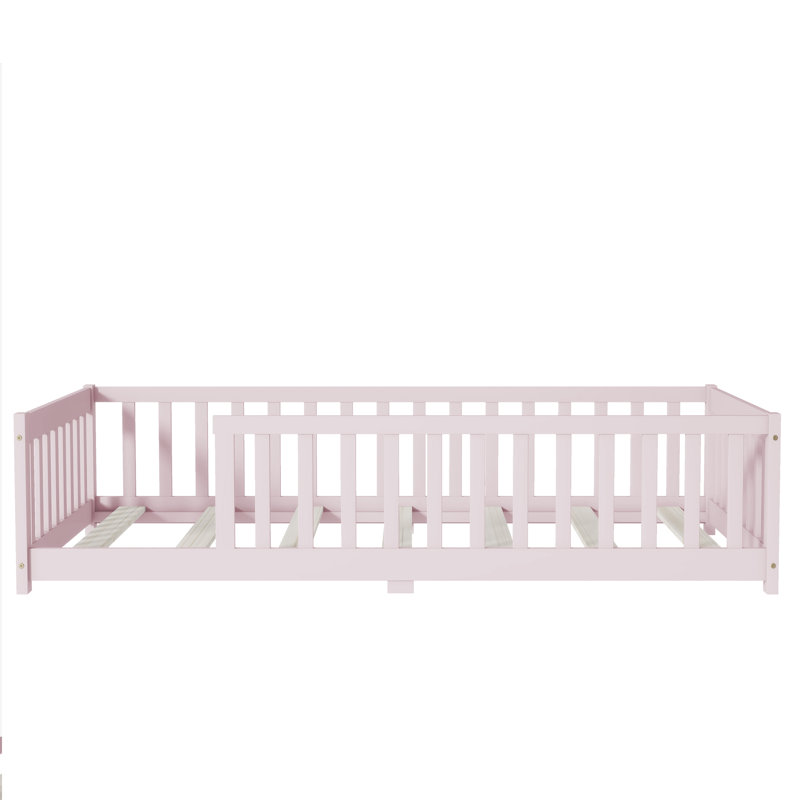 Espace de jeu et de sommeil polyvalent pour lit simple en bois d'hévéa