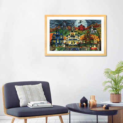 Spooky Street par Cheryl Bartolo, reproduction d’art