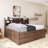 Wood Frame Full Captain Bed With Three Storage Drawers And Trundle-277649746