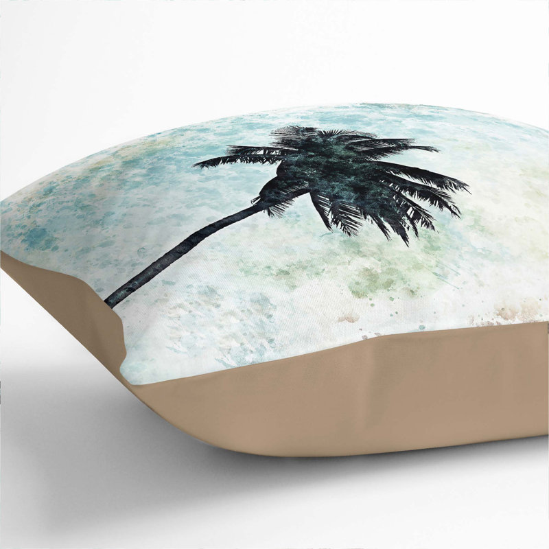 Square Throw Cushion, 55cm H x 55cm W x 20cm D, Stone