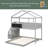 Jacklyn Kids Twin Over Full Bunk Bed-833857298