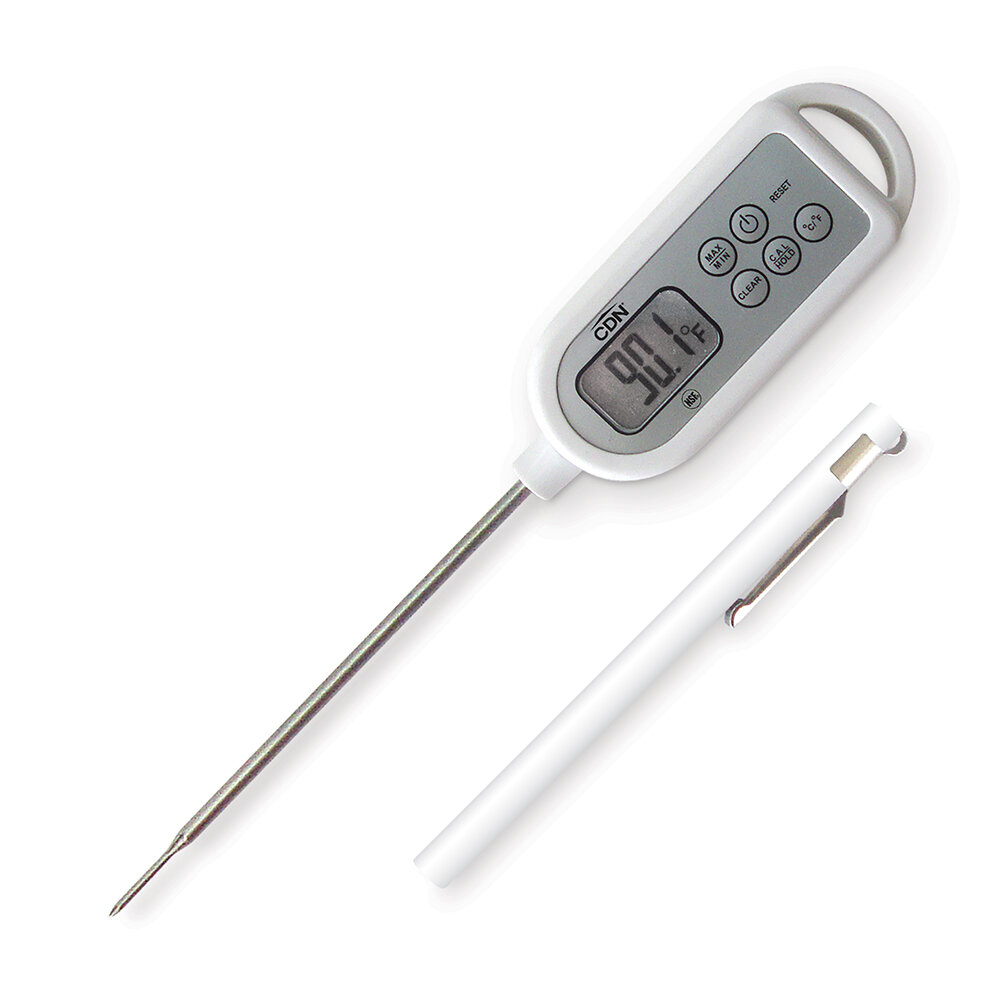 Advanced Digital Waterproof Dishwasher Safe Meat Thermometer, Min