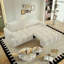 Canapé-lit 90,2 po 4 places en tissu Teddy-120942711