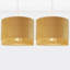 23 cm H Drum Velvet Pendant Shade ( Uno )-71035727