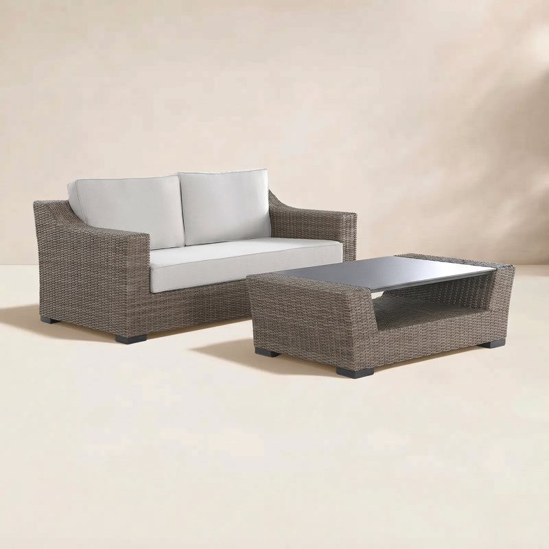 Tymere - Person Patio Conversation Set with Cushions