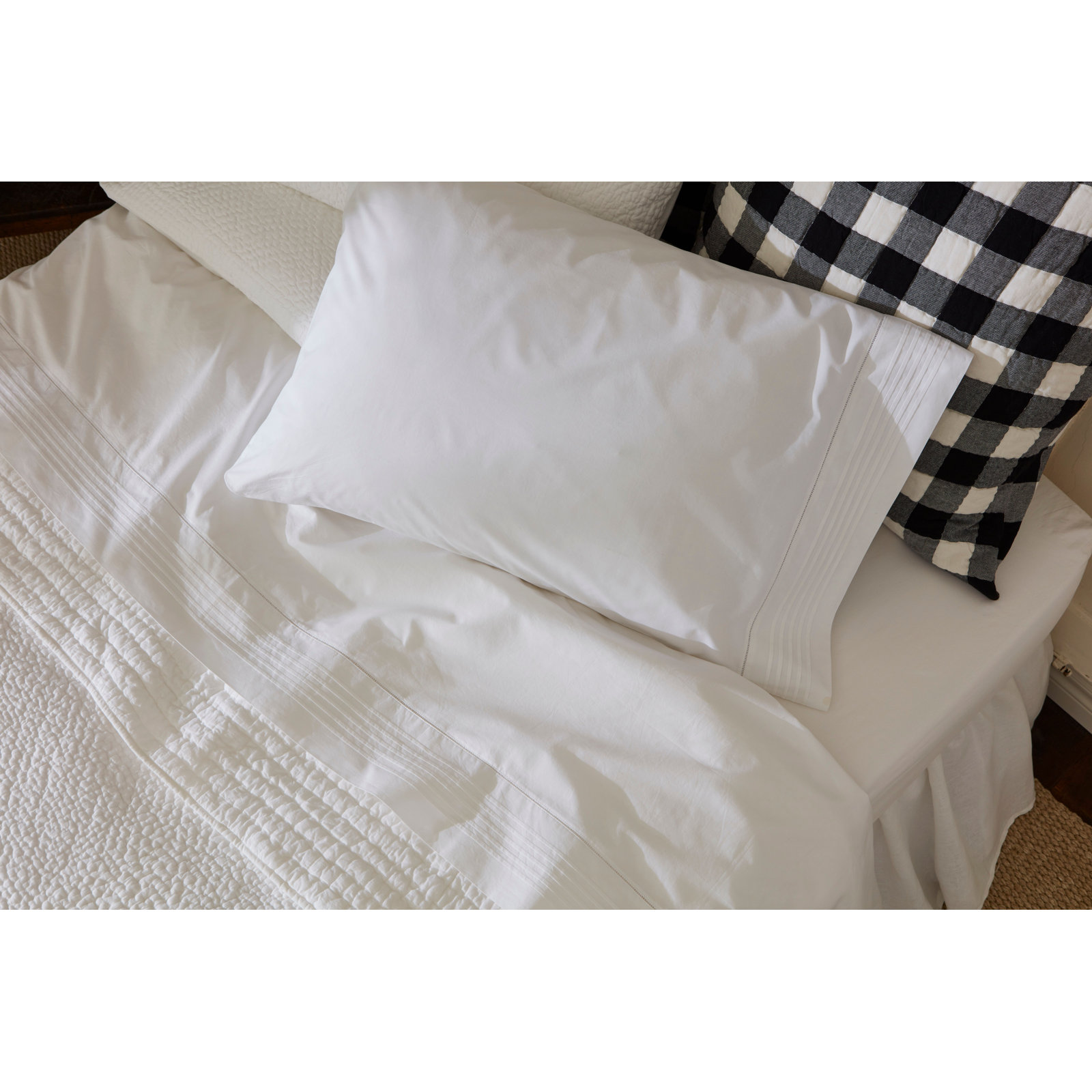 Taura Cotton Sheet Set, Cal.King Sheet Set + 2 Pillowcases