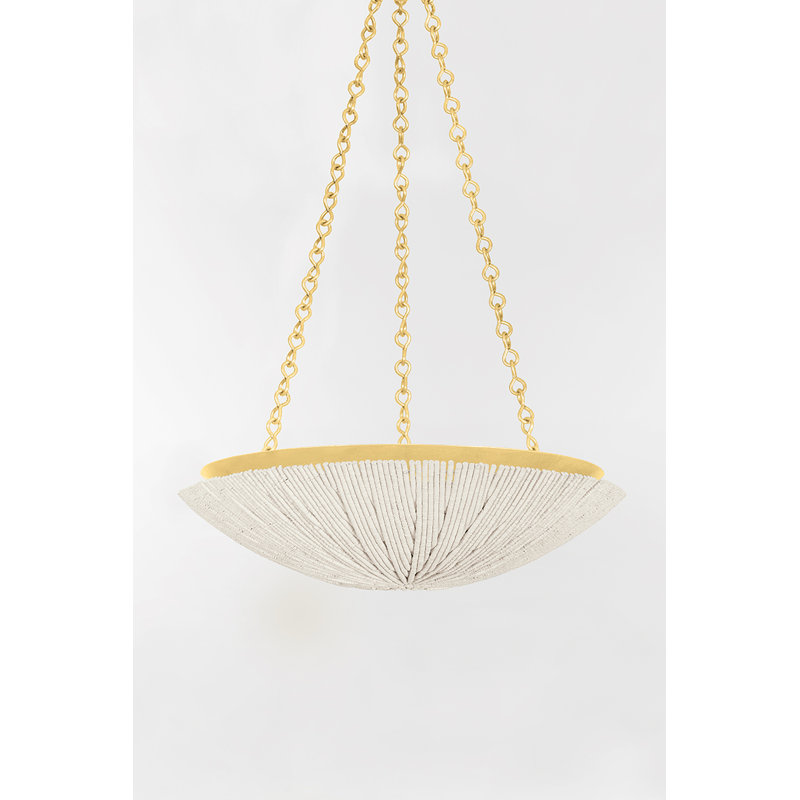 SUMMERSIDE Pendant, 8.75" H x 37" W x 37" D