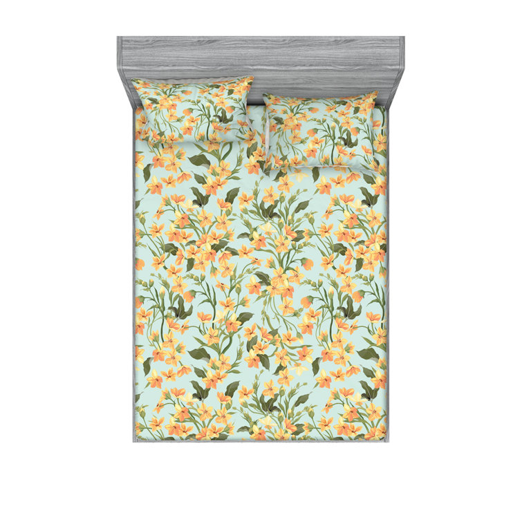 Drap-housse et taies décoratives 3 pièces Ambesonne