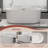 KDK HOME 67 in Freestanding Bathtub Acrylic Deep Soaking Tubs with Overflow-99068352
