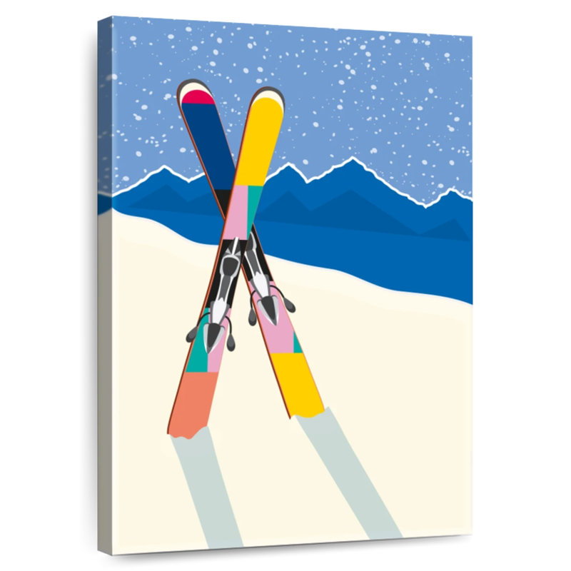 Sireci Winter Sport, 51" H x 34" W