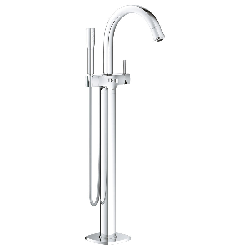 Robinet de baignoire à découper seulement Geneva, Chrome