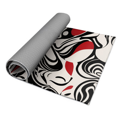 Cosmic Flame Indoor And Outdoor Area Rug