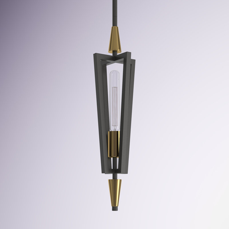 Luminaire suspendu géométrique 1 lumière Ziggy
