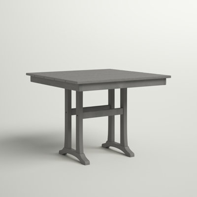 POLYWOOD Nautical Trestle Bar Table