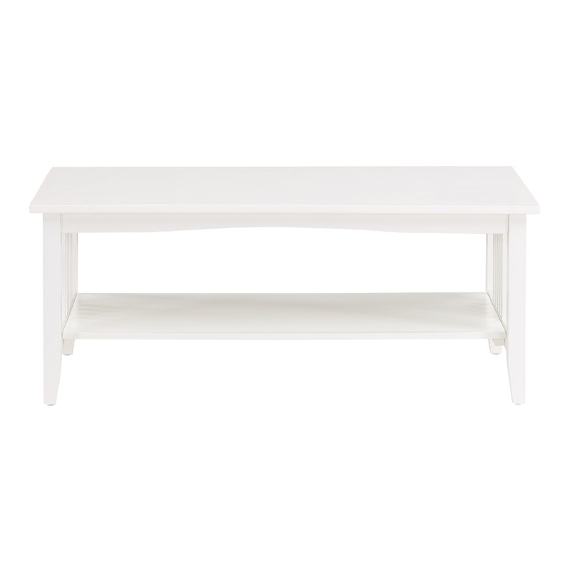 Wenger Single Coffee Table, White